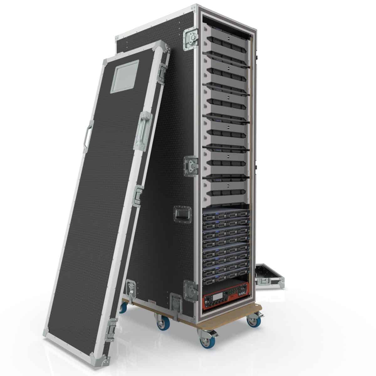 Rf40 Shock Mounted Suspended Rack Case