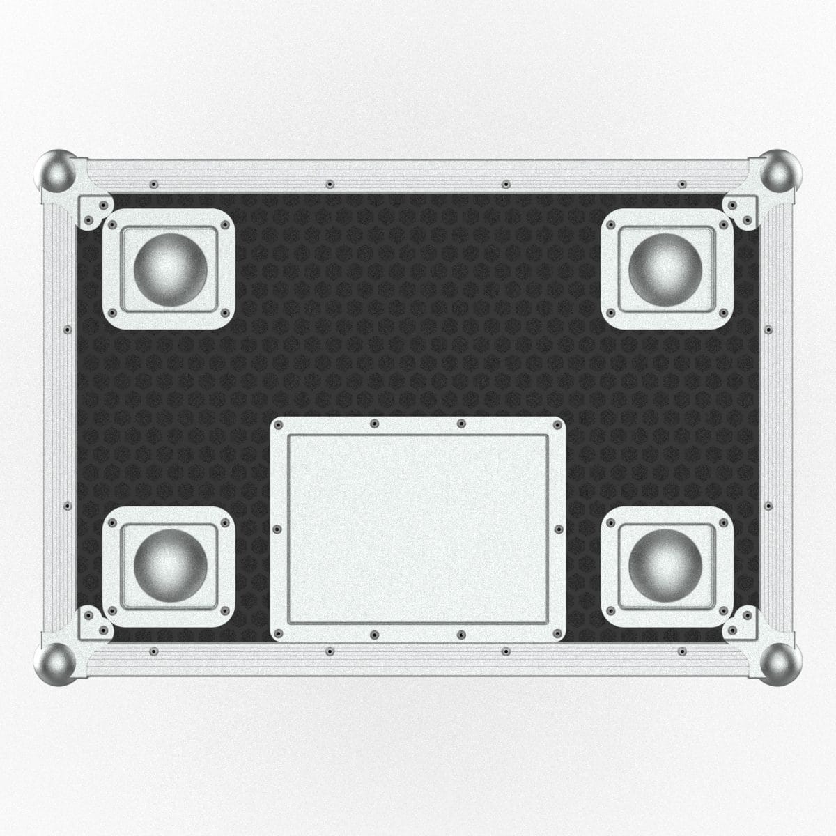 Road Case For 2 Of Renkus-Heinz Iclxl Speakers
