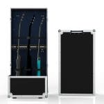 Triple Guitar Traveler With Adjustable Sliding Foam Blocks