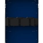 Triple Guitar Traveler With Adjustable Sliding Foam Blocks