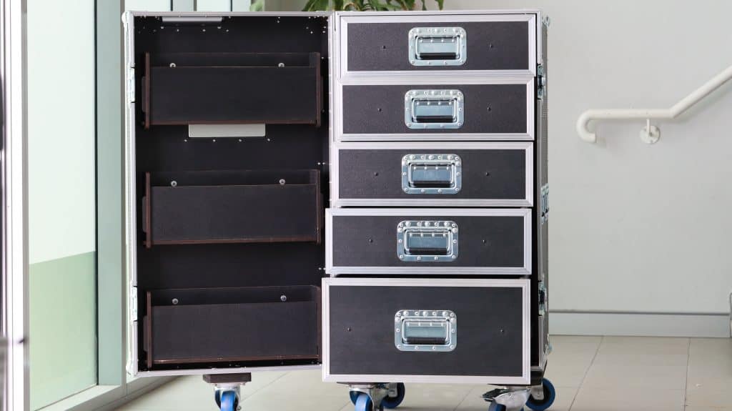 5-Drawer Utility Road Case 4 5-Drawer Utility Road Case