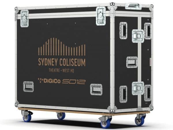 Audio Mixer Console Case For Digico Sd12