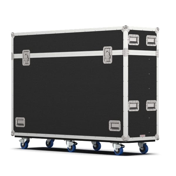 Road Case Built With Motorised Double Lift For Samsung Qm75R 6 Transport Case With Motorized Lift For Samsung Qm75R 75″ Display