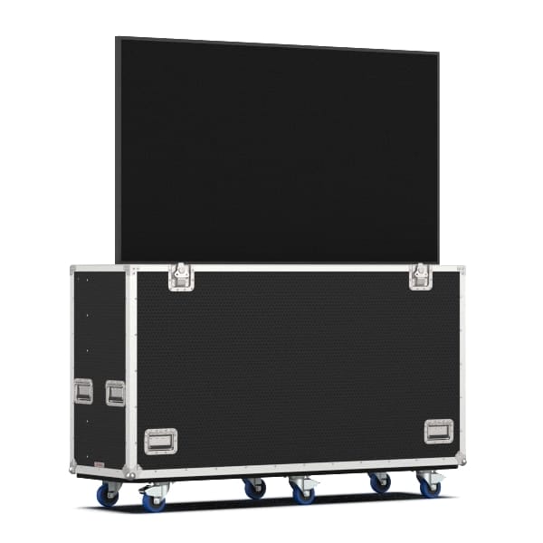 Transport Case With Motorized Lift For Samsung Qm75R 75″ Display