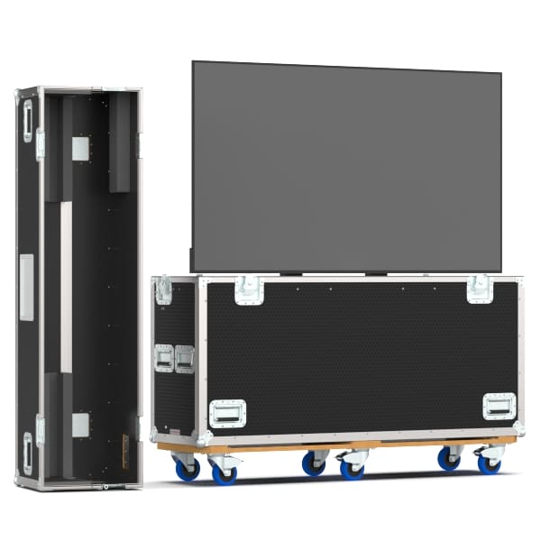 Transport Case With Motorized Lift For Tcl 65C715 65″ Display