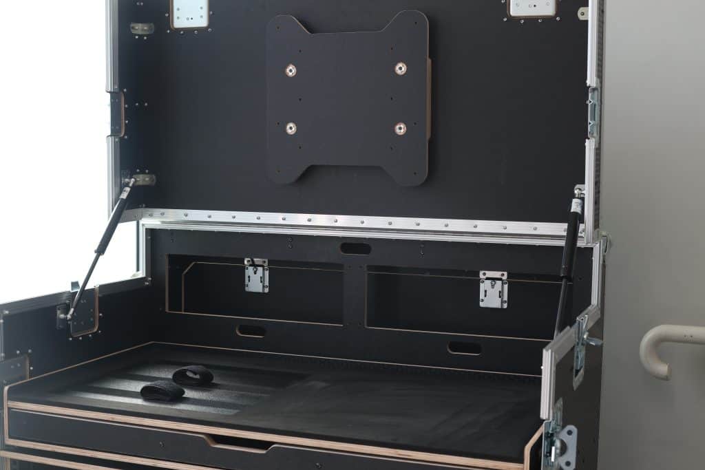 Video Production Workstation Road Case 3 Video Production Workstation Road Case