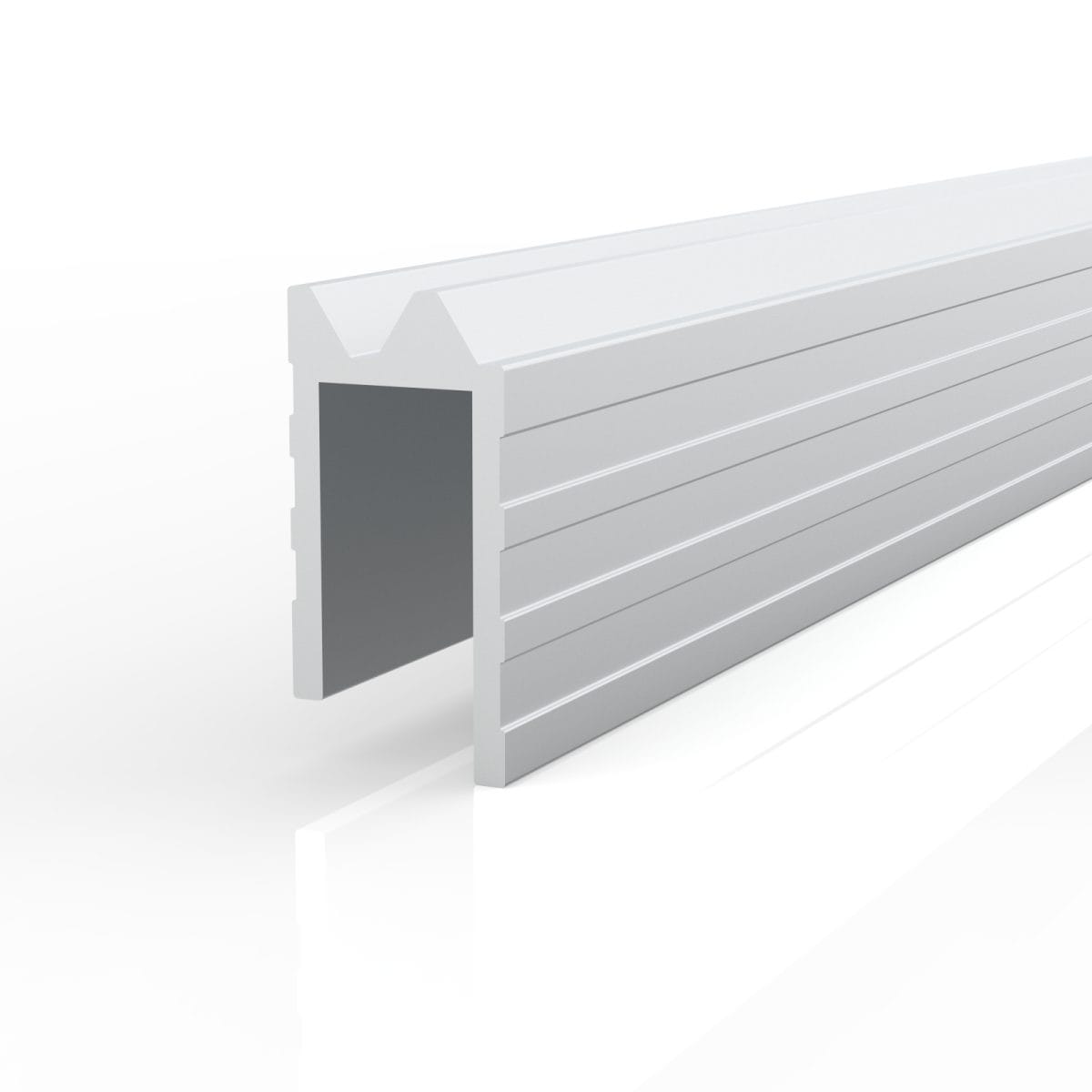 Eh9 Aluminium Hybrid Edge Extrusion, 9.9Mm Gap