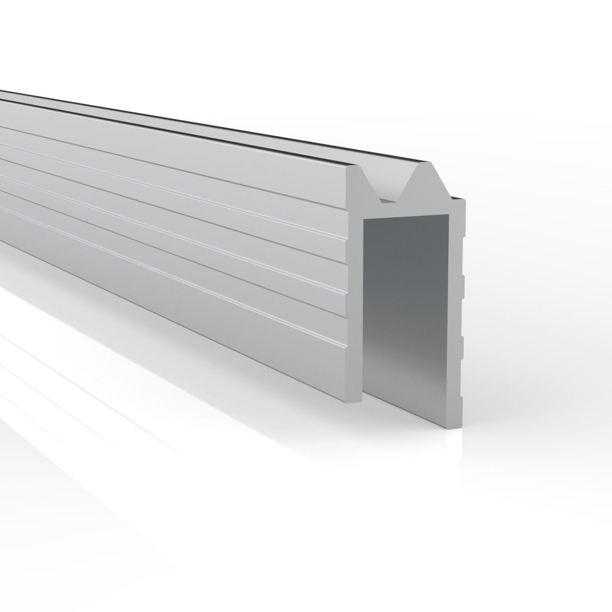 Eh9 Aluminium Hybrid Edge Extrusion, 9.9Mm Gap