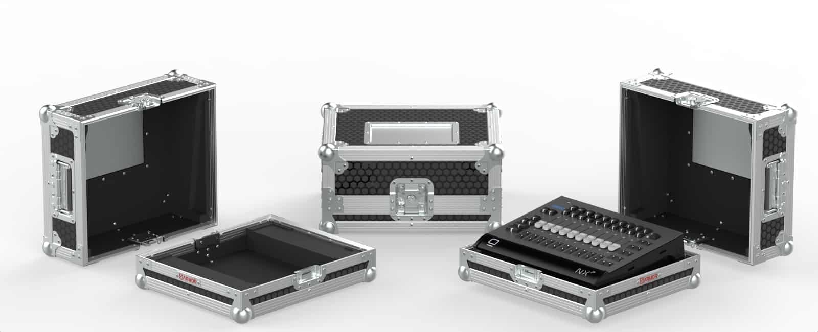 Armor Lxctrl-Obsi-Nxp Lightweight Flight Case For Obsidian Control System Onyx Nx P Fader Wing.long Banner