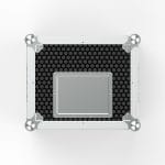 Armor Lxctrl-Obsi-Nxp Lightweight Flight Case For Obsidian Control System Onyx Nx P Fader Wing.top