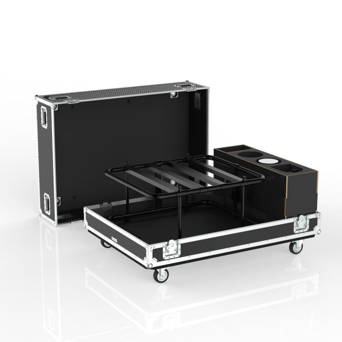 Road Case For Rigtec X40 With Lens, Atom Grip And Accessories Storage