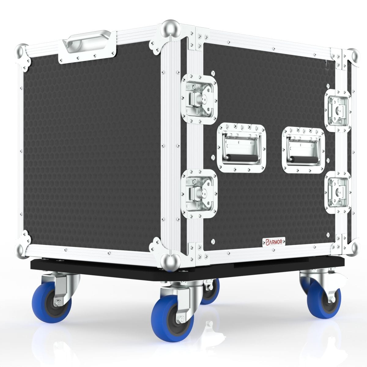 Standard 10Ru Rack Case, 450Mm Rack Depth, On Castor