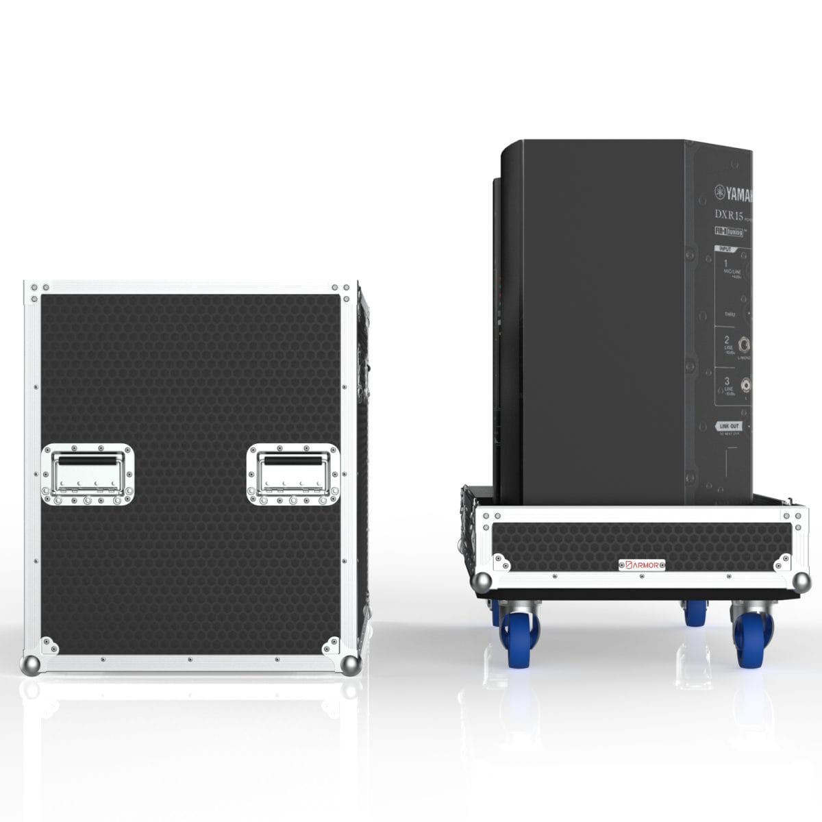 Speaker Case For 2 Of Yamaha Dzr15