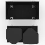 Speaker Case For 2 Of Yamaha Dzr15