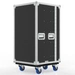 Road Case With 5 Drawers And 5 Door Pockets, Recessed Drawer Handles, Engraving Included