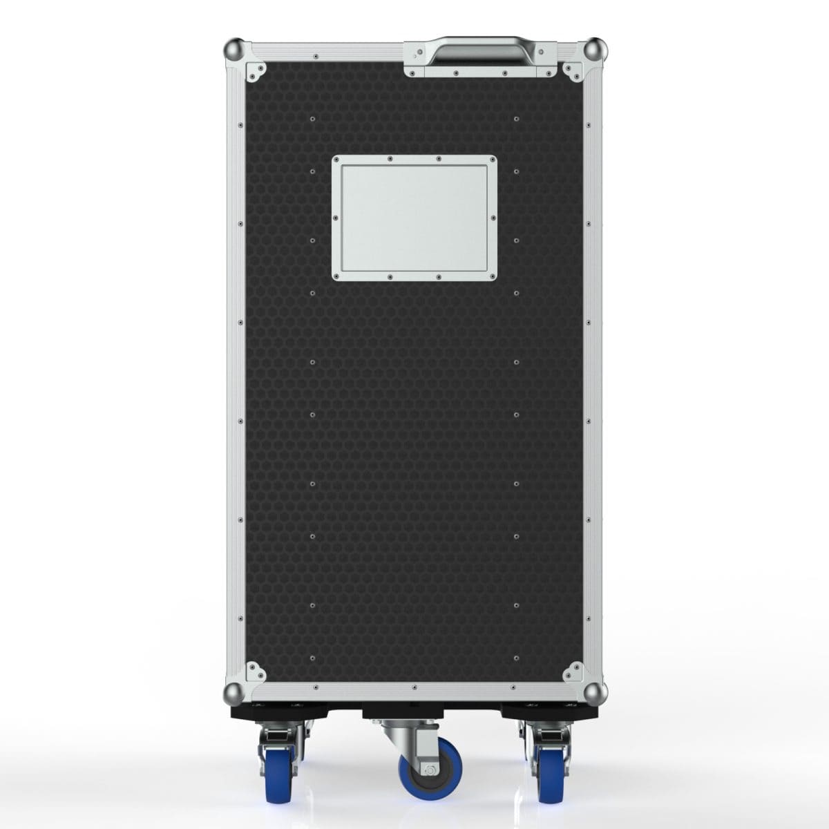Road Case With 5 Drawers And 5 Door Pockets, Recessed Drawer Handles, Engraving Included