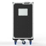 Road Case With 5 Drawers And 5 Door Pockets, Recessed Drawer Handles, Engraving Included