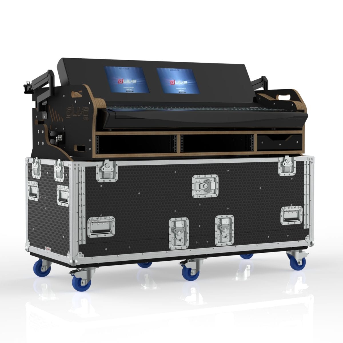Custom Road Case For Allen &Amp; Heath Dlive S7000 Mixing Console