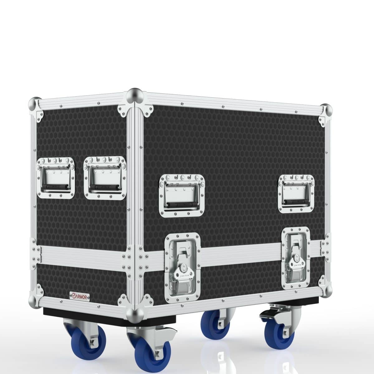 Road Case For 2 Of Yamaha Dhr10 Speakers