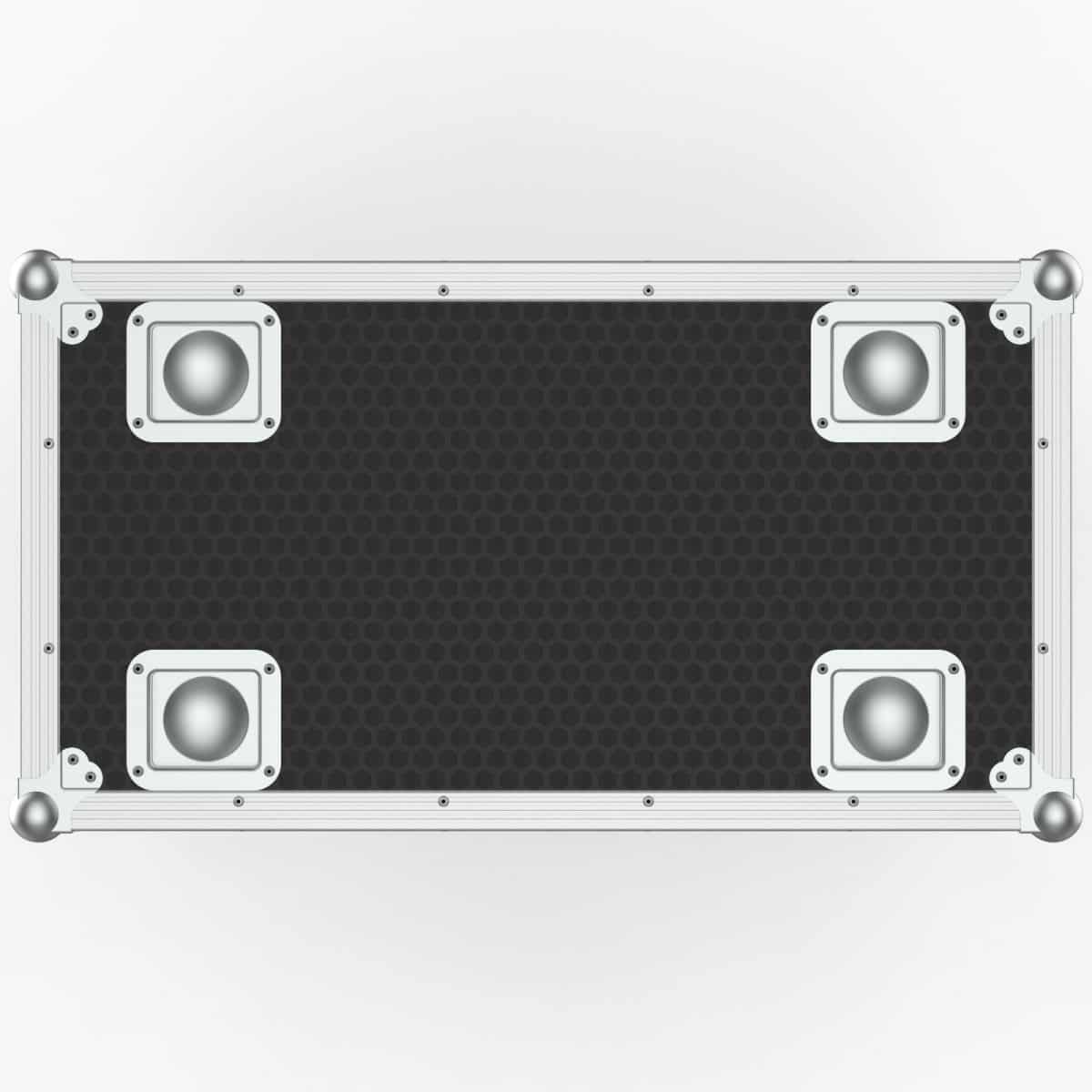 Road Case For 2 Of Yamaha Dhr10 Speakers
