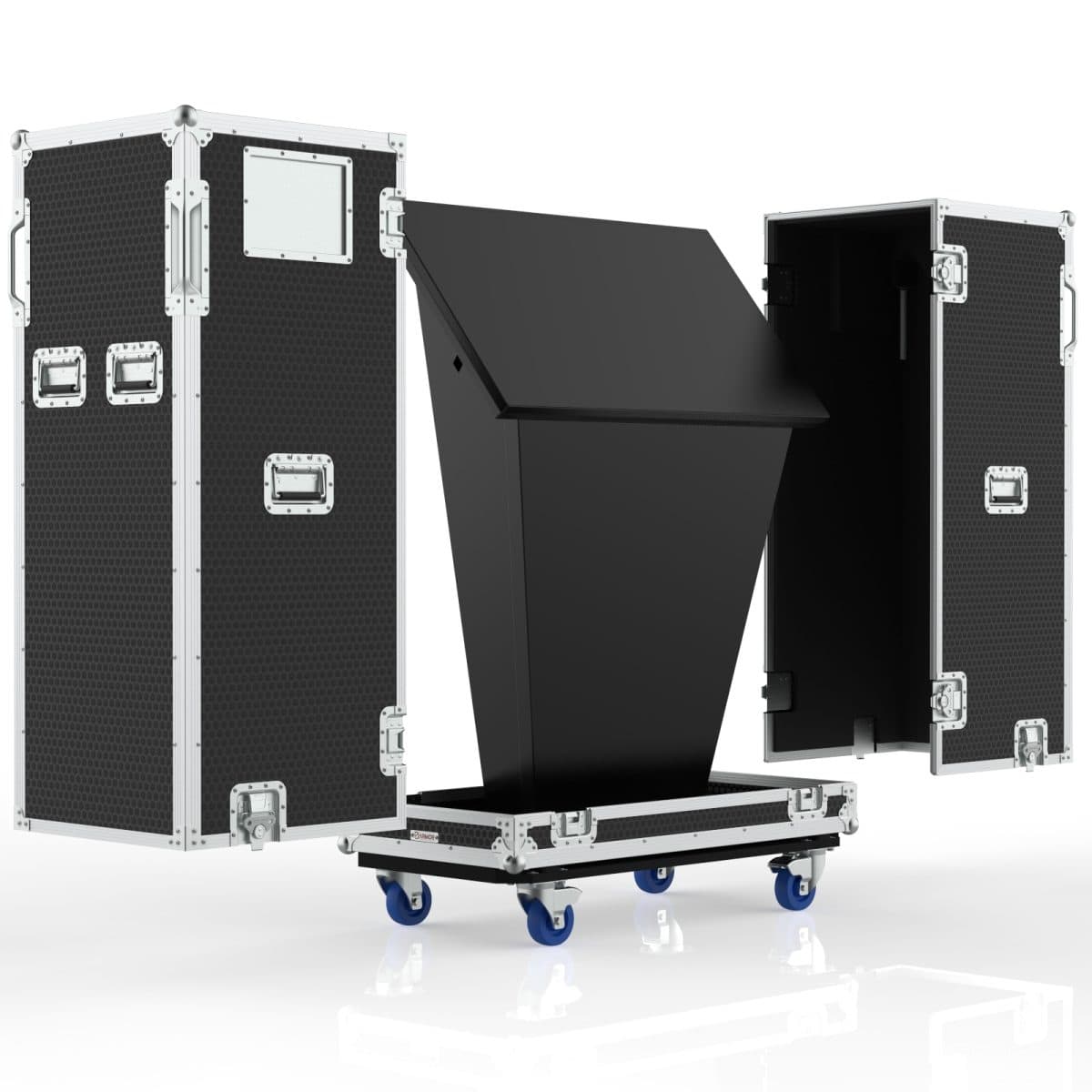 Transport Case For Intouch Kio430L-Slim Kiosk, With Split Lid