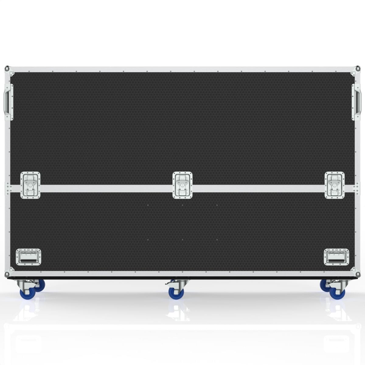 Dual Tv Case For Linsar 98” Ls98Uhdnf, With Split Lid, Low Base Case