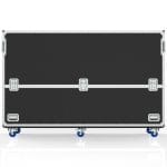Dual Tv Case For Linsar 98” Ls98Uhdnf, With Split Lid, Low Base Case