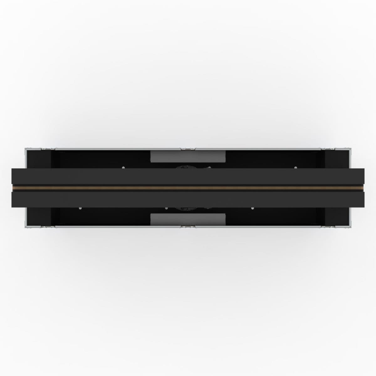 Dual Tv Case For Linsar 98” Ls98Uhdnf, With Split Lid, Low Base Case