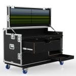 Ws-Gi Flypack Video Production Workstation Road Case, 600Mm Rack Depth
