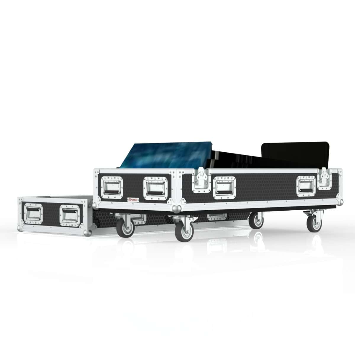 Intouch Kio215L-Slim Road Case - Open Config