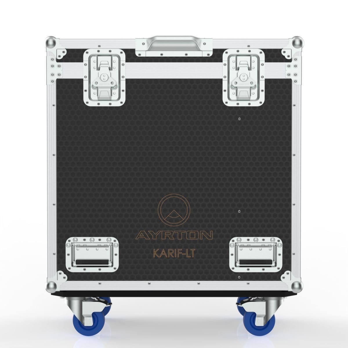 Road Case For 2 Of Ayrton Karif Lt Moving Heads, End Compartment For Brackets, Clamps And Cables