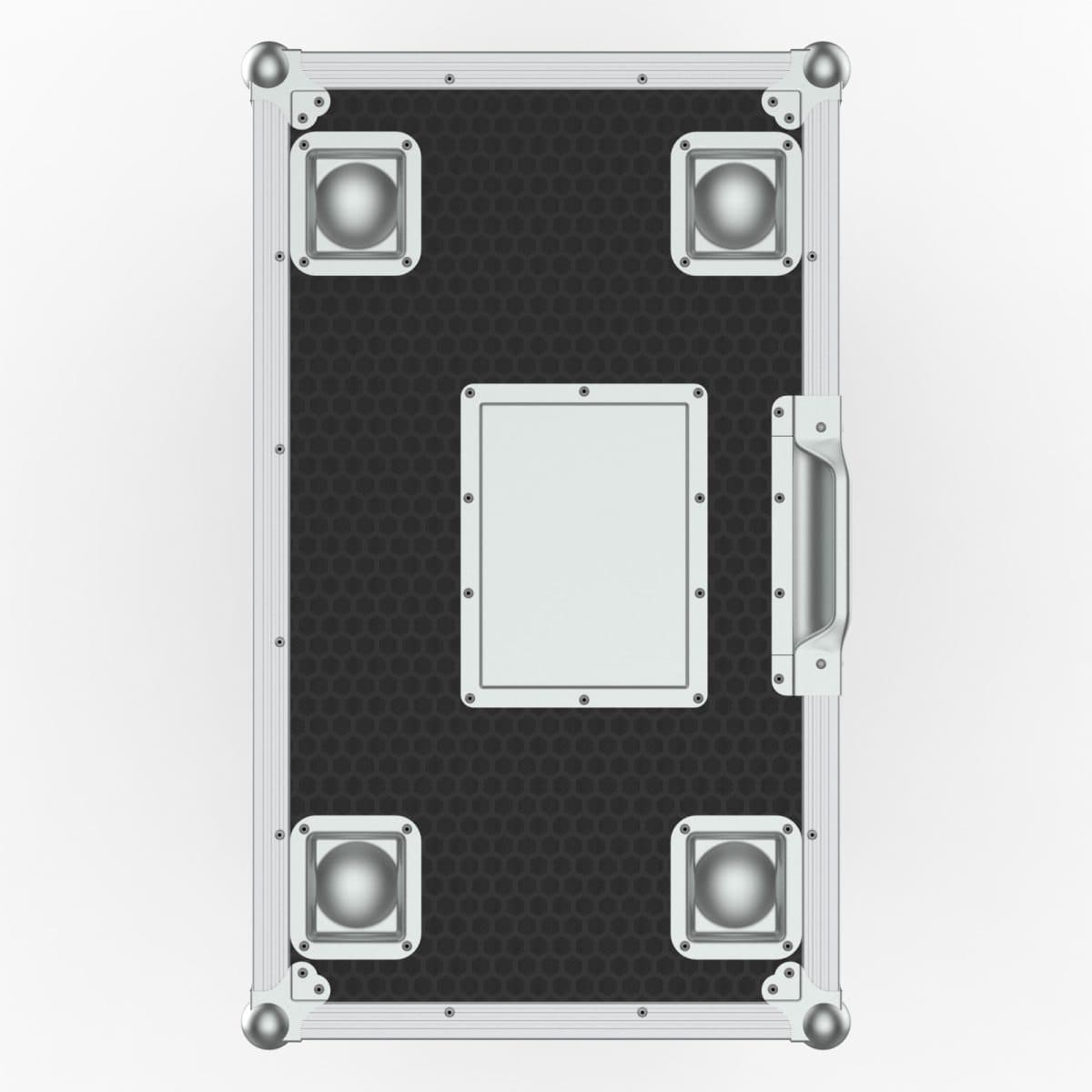 Road Case For 2 Of Ayrton Karif Lt Moving Heads, End Compartment For Brackets, Clamps And Cables