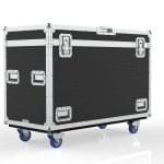 Moving Head Road Case For 2 Of Claypaky Sharpy, No Foam Inserts