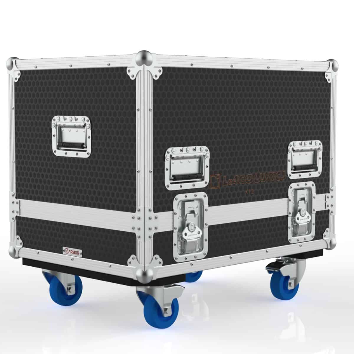 Road Case For Dual L-Acoustics X12 Speakers