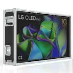 Live-In Filming &Amp; Broadcasting Road Case For 42&Quot; Lg Evo C3 Display