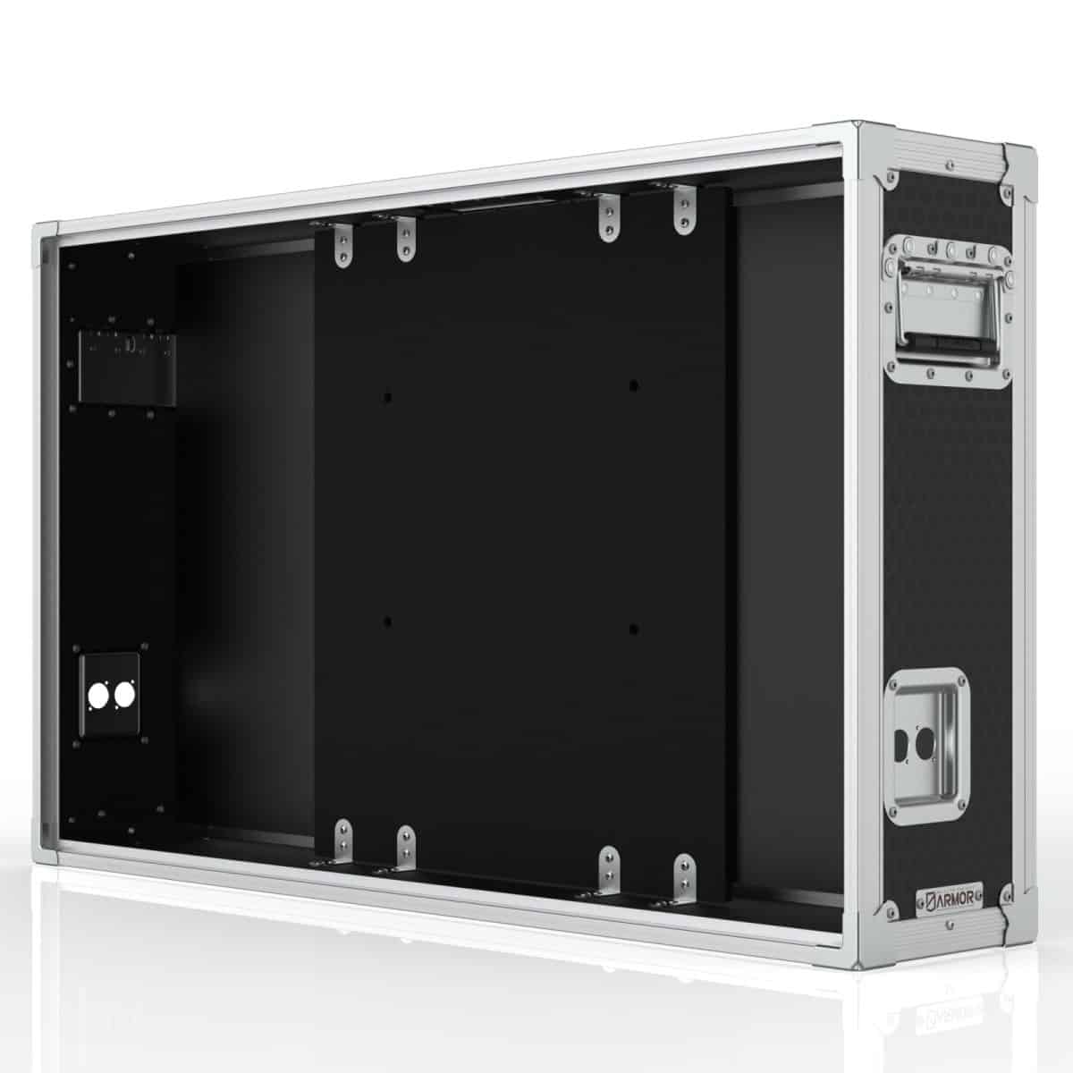 Live-In Filming &Amp; Broadcasting Road Case For 42&Quot; Lg Evo C3 Display