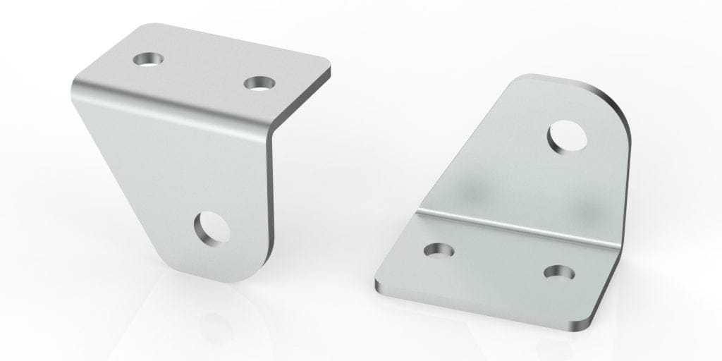 Dowel Bracket With Weld Nut And 6Mm Pin Screw, Left