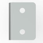 Dowel Bracket With Weld Nut And 6Mm Pin Screw, Left