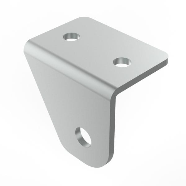 DOWEL BRACKET WITH WELD NUT AND 6MM PIN SCREW, LEFT