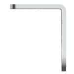 Dowel Bracket With Weld Nut And 6Mm Pin Screw, Right