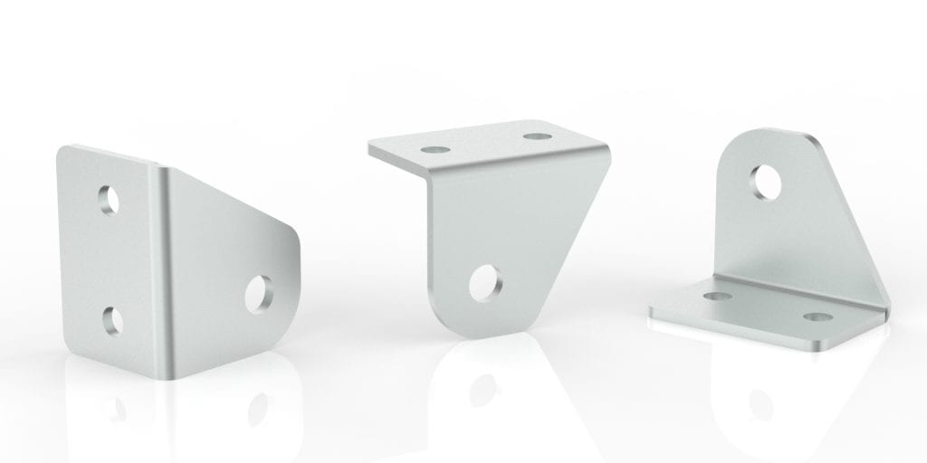 Dowel Bracket With Weld Nut And 6Mm Pin Screw, Right