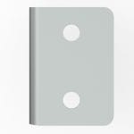 Dowel Bracket With Weld Nut And 6Mm Pin Screw, Right
