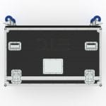Lighting Console Road Case For Etc Ion Xe With Fader Wing, Led Ligth, Adjustable Monitor Stand For 2