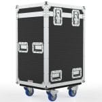 Road Case For 2 Ayrton Diablo Moving Head Light With No Foam Inserts