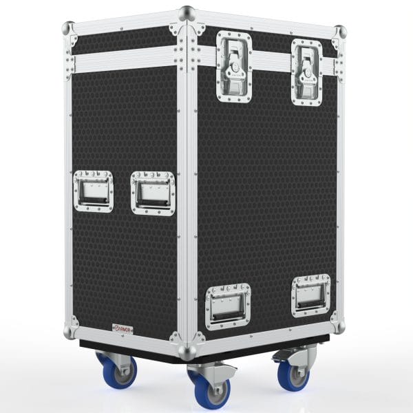 ROAD CASE FOR 2 AYRTON DIABLO MOVING HEAD LIGHT WITH NO FOAM INSERTS