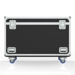 Moving Head Road Case For 4 Of Martin Mac Aura Pxl, No Foam Inserts