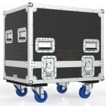 Road Case For Two Of Qsc K10.2 Speakers