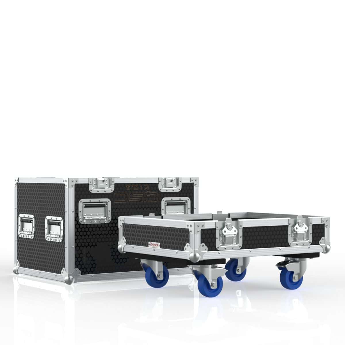 Road Case For Two Of Qsc K10.2 Speakers