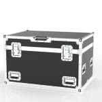 Hinged Lid Case For Malvern Panalytical Mastersizer 3000, With End Compartment For Accessories, Bott