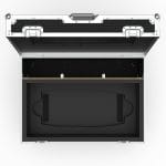 Hinged Lid Case For Malvern Panalytical Mastersizer 3000, With End Compartment For Accessories, Bott